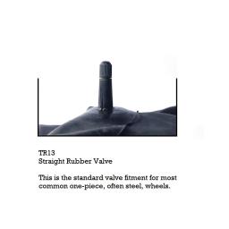 145/80R10, 145R10 Inner Tube, Straight Rubber Valve TR13