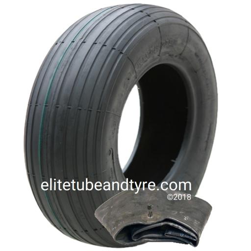 3.00-8 4ply Deli S-379 MultiRib Tyre & Tube Set