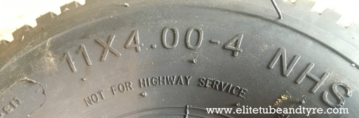 What does 'NHS' on my tyre mean?